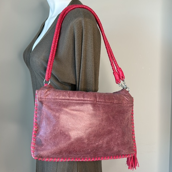 Like New Elliott Lucca Leather Bag Purse - Picture 7 of 11